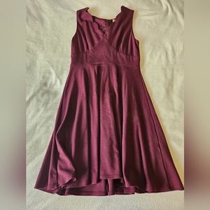 Altaird state, maroon dress, size med